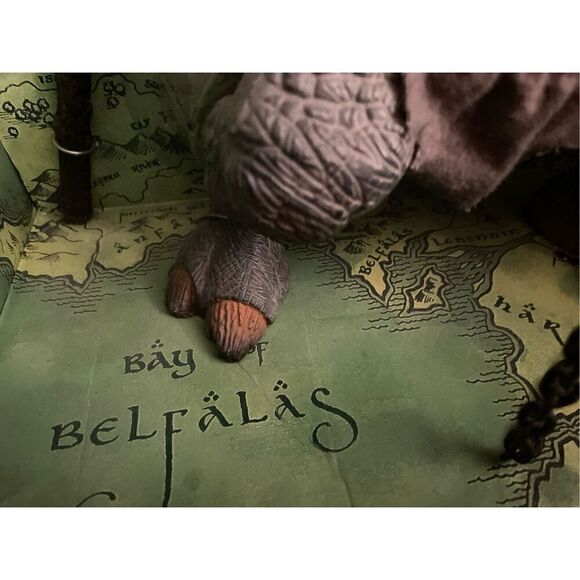 LOTR LORD OF RINGS TOYBIZ TOY BIZ GREEN BOX CAVE TROLL SOUND & ACTION FIGURE NIB - Picture 6 of 16